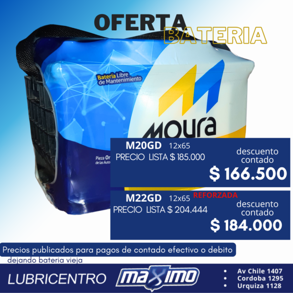 OFERTA MOURA 12X65